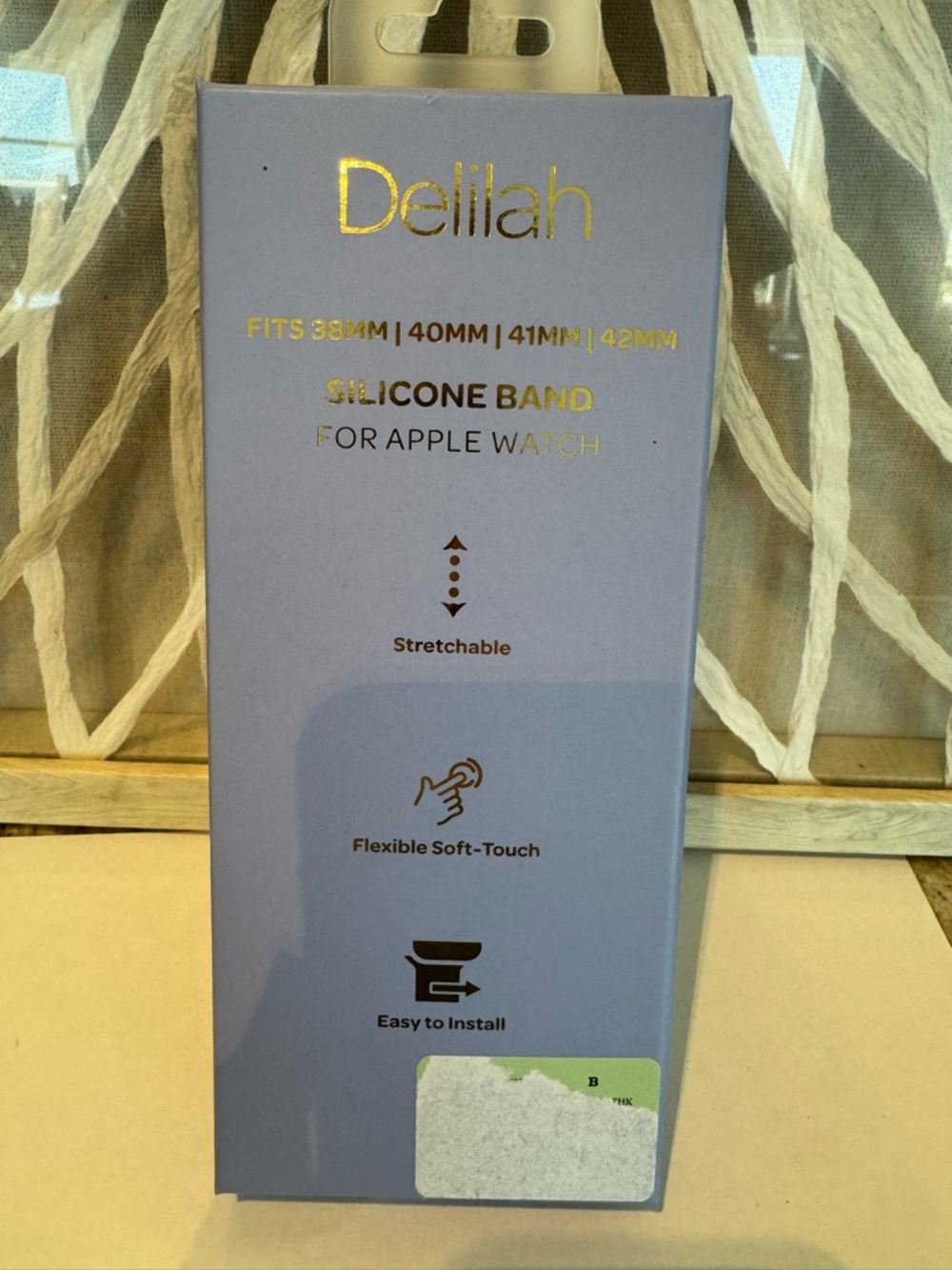 Delilah Silicone Apple Watch Band - Lavender NWT - Picture 2 of 4